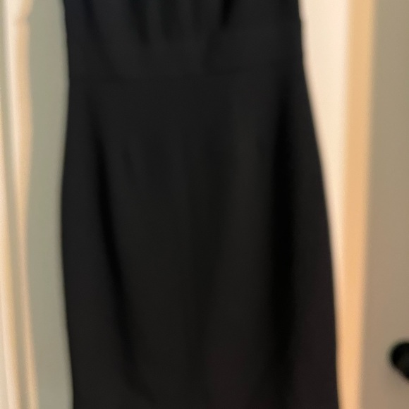 Sandra Darren dress in size 6.  Black.  Great used condition. - Picture 5 of 6